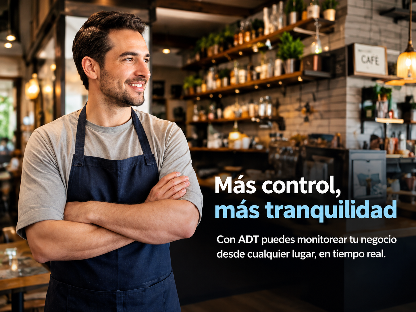 Más control, más tranquilidad para tu negocio con ADT